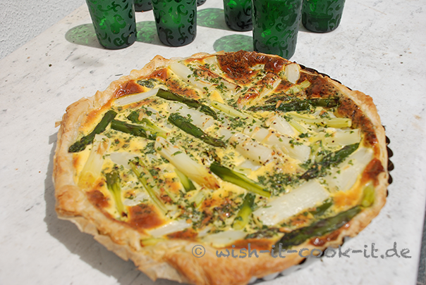 Spargelquiche