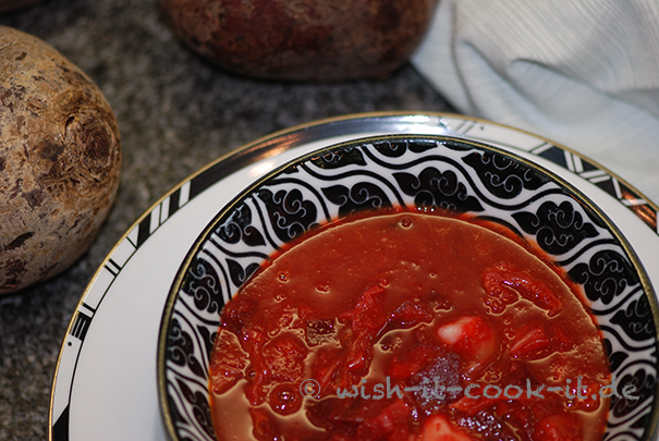 Basisch Rote-Bete-Suppe