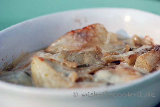 Basisch Fenchel-überbacken