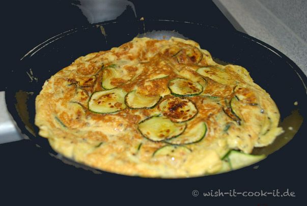 Zucchini-Omlett