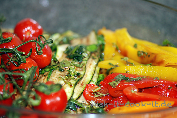 Basisch Gemüse-Antipasti