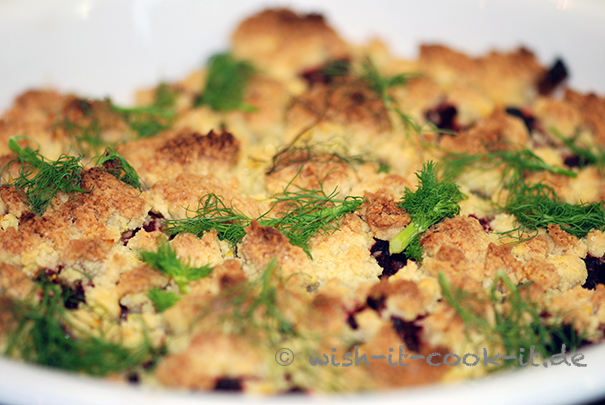 Rote-Beete-Fenchel-Auflauf