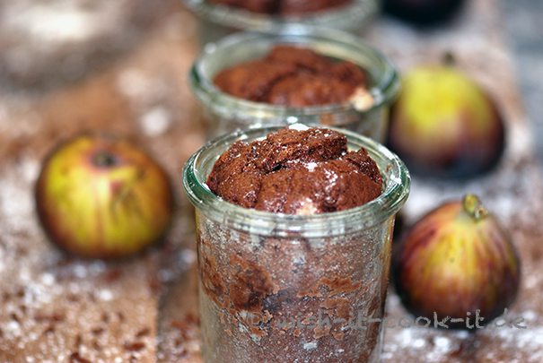 Schokoküchlein im Glas
