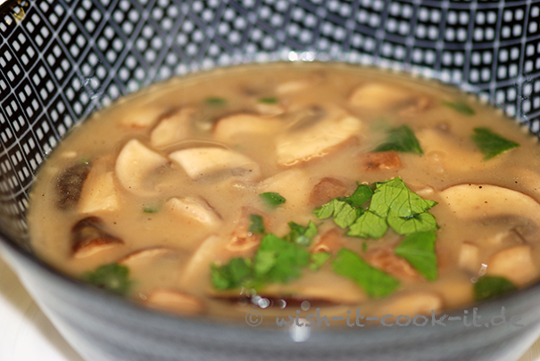 Champignon Cremesuppe