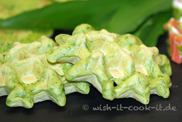 Bärlauchwaffeln