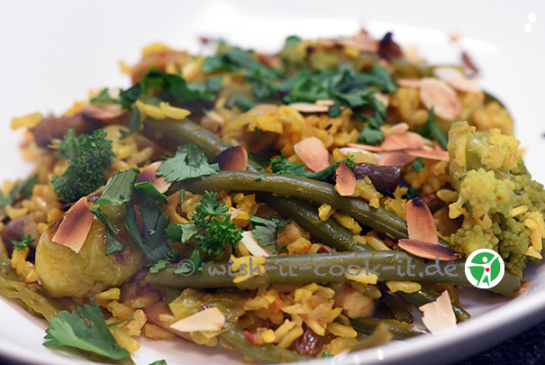 Biryani-mit-Gemüse