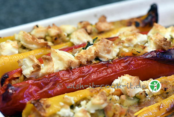 Gefüllte-Spitzpaprika